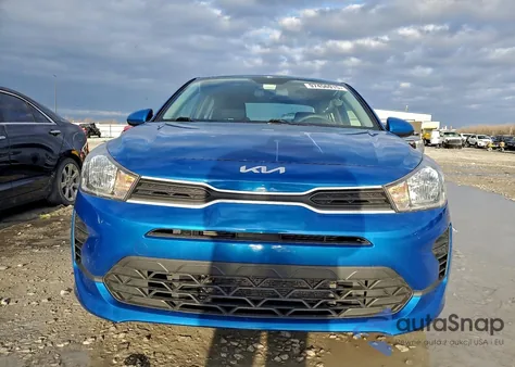 2022 Kia Rio Lx из США, поврежденный, VIN 3KPA24AD5NE474497